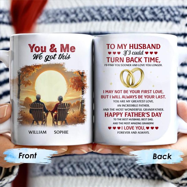 You & Me We Got This, Sunset and Autumn Trees - Personalized Custom Coffee Mug - HSB029_MG You & Me We Got This, Sunset and Autumn Trees - Personalized Custom Coffee Mug - HSB029_MG