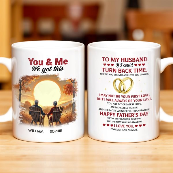 You & Me We Got This, Sunset and Autumn Trees - Personalized Custom Coffee Mug - HSB029_MG You & Me We Got This, Sunset and Autumn Trees - Personalized Custom Coffee Mug - HSB029_MG