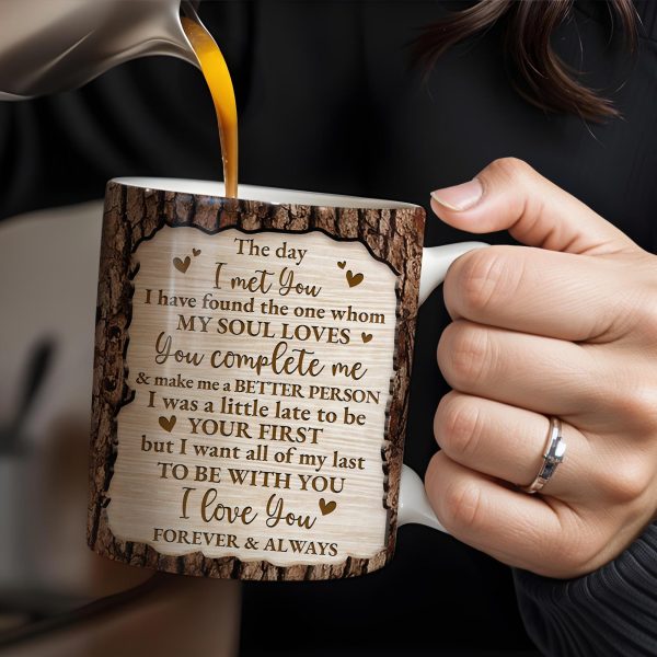 You & Me We Got This Tree Bark Heart Design - Personalized Custom Coffee Mug - CPL151_MG You & Me We Got This Tree Bark Heart Design - Personalized Custom Coffee Mug - CPL151_MG