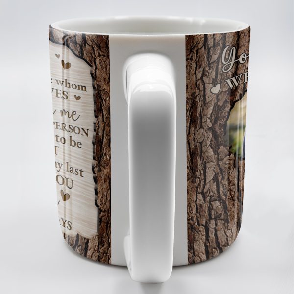 You & Me We Got This Tree Bark Heart Design - Personalized Custom Coffee Mug - CPL151_MG You & Me We Got This Tree Bark Heart Design - Personalized Custom Coffee Mug - CPL151_MG