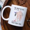You Might Be Old But At Least You Can Still Touch Your Toes, Funny Couple White Mug You Might Be Old But At Least You Can Still Touch Your Toes, Funny Couple White Mug