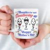 You Really Took One For The Team - Family Personalized Custom 3D Inflated Effect Printed Mug - Mother's Day, Gift For Mom You Really Took One For The Team - Family Personalized Custom 3D Inflated Effect Printed Mug - Mother's Day, Gift For Mom