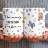 You Seriously Live Too Damn Far From Me, Flowers And Heart - Personalized Custom Coffee Mug - BST538_MG You Seriously Live Too Damn Far From Me, Flowers And Heart - Personalized Custom Coffee Mug - BST538_MG