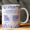 You Seriously Live Too Damn Far From Me Long Distance Toile De Jouy Custom States - Personalized Mug You Seriously Live Too Damn Far From Me Long Distance Toile De Jouy Custom States - Personalized Mug