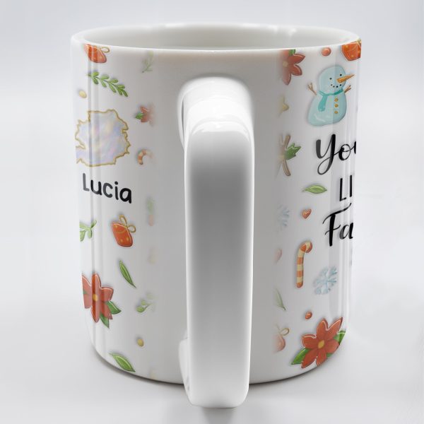 You Seriously Live Too Far, Countries Map And Hearts Design - Personalized Custom Coffee Mug - BST422_MG You Seriously Live Too Far, Countries Map And Hearts Design - Personalized Custom Coffee Mug - BST422_MG