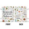 You Seriously Live Too Far, Countries Map And Hearts Design - Personalized Custom Coffee Mug - BST422_MG You Seriously Live Too Far, Countries Map And Hearts Design - Personalized Custom Coffee Mug - BST422_MG