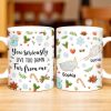 You Seriously Live Too Far, Countries Map And Hearts Design - Personalized Custom Coffee Mug - BST422_MG You Seriously Live Too Far, Countries Map And Hearts Design - Personalized Custom Coffee Mug - BST422_MG