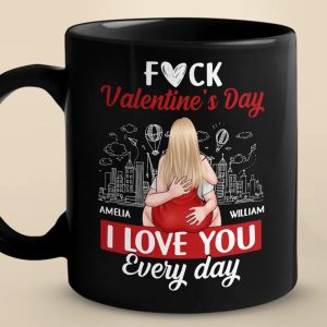 You Taste Like Forever - Couple Personalized Custom Black Mug - Gift For Husband Wife, Anniversary
