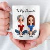 You Warm My World - Personalized Ceramic Mug - Gift For Mom, Mother's Day | GR25 HN02