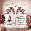 You Were Obviously A Slippery Baby, Gift For Couple, Personalzied Accent Mug, Christmas Gift You Were Obviously A Slippery Baby, Gift For Couple, Personalzied Accent Mug, Christmas Gift