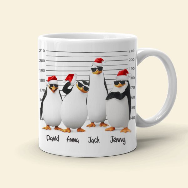 You Will Always Be My Favorite Partners In Crime Personalized Penguin Besties Mug, Christmas Gift You Will Always Be My Favorite Partners In Crime Personalized Penguin Besties Mug, Christmas Gift