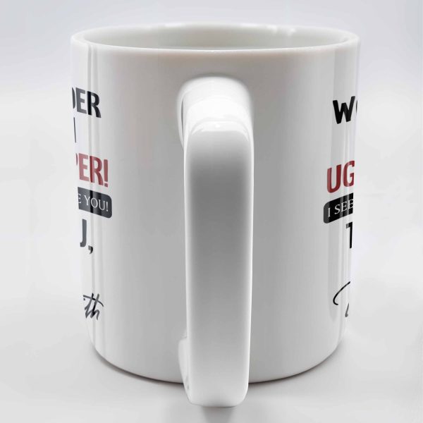 You Work Harder Than An Ugly Stripper Appreciation Mug - Personalized Custom Coffee Mug - COL112_MG