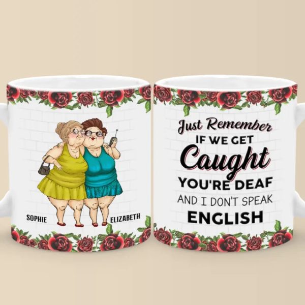 You'd Be The First Person I'd Call - Bestie Personalized Custom Mug - Gift For Best Friends, BFF, Sisters You'd Be The First Person I'd Call - Bestie Personalized Custom Mug - Gift For Best Friends, BFF, Sisters