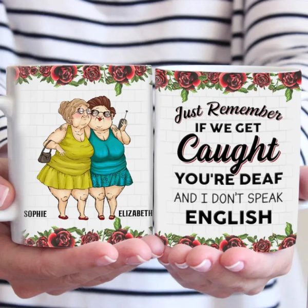 You'd Be The First Person I'd Call - Bestie Personalized Custom Mug - Gift For Best Friends, BFF, Sisters You'd Be The First Person I'd Call - Bestie Personalized Custom Mug - Gift For Best Friends, BFF, Sisters