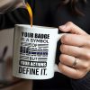 Your Badge Is A Symbol Of Honor With American Flag - Personalized Custom Coffee Mug - SON059_MG Your Badge Is A Symbol Of Honor With American Flag - Personalized Custom Coffee Mug - SON059_MG