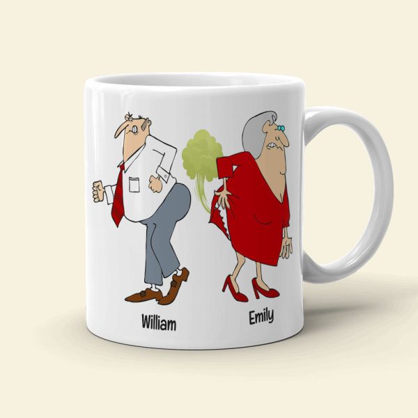 Your Farts Stink Personalized Couple Mug, Gift For Couple Your Farts Stink Personalized Couple Mug, Gift For Couple