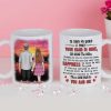 Your Hand In Mine We Walk The Miles - Gift For Couples, Personalized Mug Your Hand In Mine We Walk The Miles - Gift For Couples, Personalized Mug