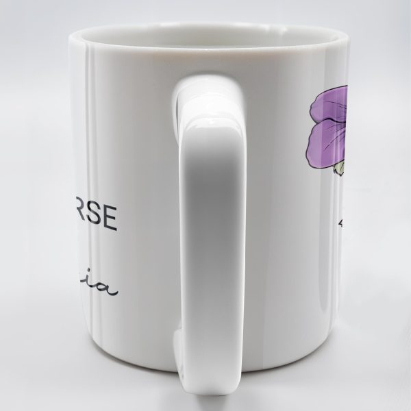 Your Job and Your Name, Flower Design - Personalized Custom Coffee Mug - GRAD273_MG Your Job and Your Name, Flower Design - Personalized Custom Coffee Mug - GRAD273_MG