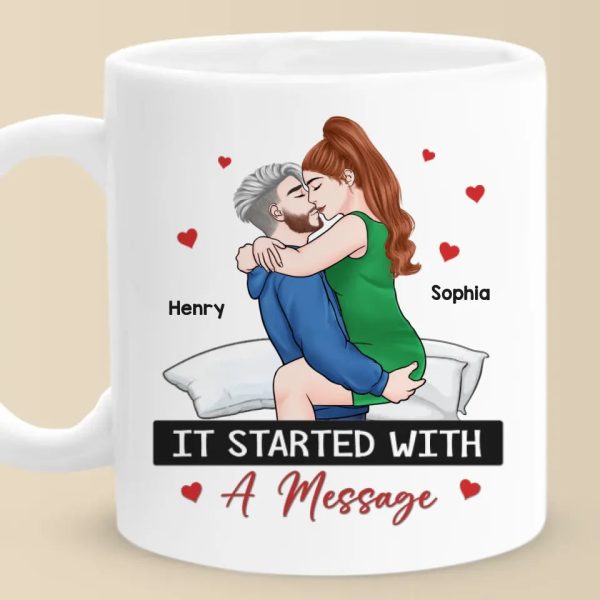 Your Kiss Is The Language My Heart Speaks - Couple Personalized Custom Mug - Christmas Gift For Husband Wife, Anniversary Your Kiss Is The Language My Heart Speaks - Couple Personalized Custom Mug - Christmas Gift For Husband Wife, Anniversary