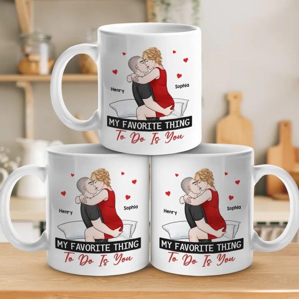 Your Kiss Is The Language My Heart Speaks - Couple Personalized Custom Mug - Christmas Gift For Husband Wife, Anniversary Your Kiss Is The Language My Heart Speaks - Couple Personalized Custom Mug - Christmas Gift For Husband Wife, Anniversary