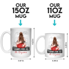 Your Smile Makes Me Smile - Couple Personalized Custom Mug - Gift For Husband Wife, Anniversary Your Smile Makes Me Smile - Couple Personalized Custom Mug - Gift For Husband Wife, Anniversary