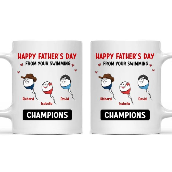 Your Swimming Champion - Personalized Mug Your Swimming Champion - Personalized Mug