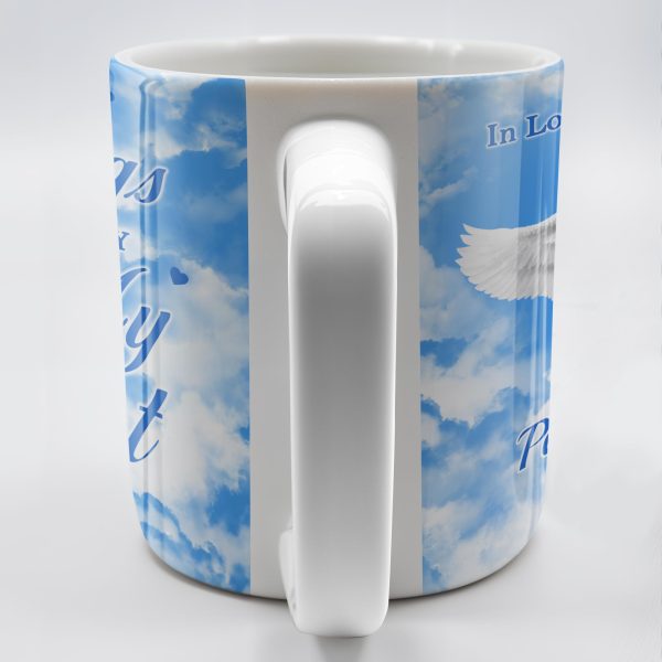 Your Wings Were Ready But My Heart Was Not Memorial Mug - Personalized Custom Coffee Mug - HME153_MG Your Wings Were Ready But My Heart Was Not Memorial Mug - Personalized Custom Coffee Mug - HME153_MG