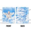 Your Wings Were Ready But My Heart Was Not Memorial Mug - Personalized Custom Coffee Mug - HME153_MG Your Wings Were Ready But My Heart Was Not Memorial Mug - Personalized Custom Coffee Mug - HME153_MG