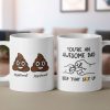 You're An Awesome Dad Keep That Shit Up Personalized Mug, Funny Gift For Dad You're An Awesome Dad Keep That Shit Up Personalized Mug, Funny Gift For Dad