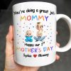You're Doing a Great Job Mommy Happy Our 1st Mother's Day, Baby and Stars - Personalized Custom Coffee Mug - MOM084_MG You're Doing a Great Job Mommy Happy Our 1st Mother's Day, Baby and Stars - Personalized Custom Coffee Mug - MOM084_MG