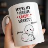 You're My Favorite Cardio Workout Cute Cartoon - Personalized Custom Coffee Mug - CPL1312_MG You're My Favorite Cardio Workout Cute Cartoon - Personalized Custom Coffee Mug - CPL1312_MG