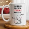 You're My Favorite Cardio Workout Cute Cartoon - Personalized Custom Coffee Mug - CPL1312_MG You're My Favorite Cardio Workout Cute Cartoon - Personalized Custom Coffee Mug - CPL1312_MG