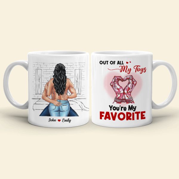 You're My Favorite, Personalized Naughty Couple Mug