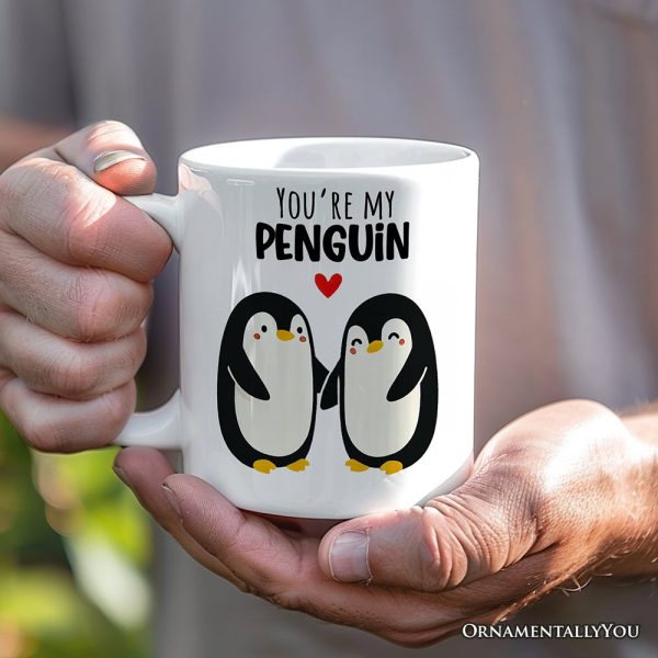 You're my Penguin Personalized Mug for Couple, Mate for Life Adorable Penguin Lover Gift With Custom Names You're my Penguin Personalized Mug for Couple, Mate for Life Adorable Penguin Lover Gift With Custom Names