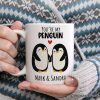 You're my Penguin Personalized Mug for Couple, Mate for Life Adorable Penguin Lover Gift With Custom Names You're my Penguin Personalized Mug for Couple, Mate for Life Adorable Penguin Lover Gift With Custom Names