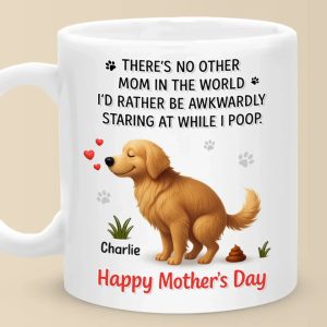 You're Not Just My Hooman, You're My Forever - Dog Personalized Custom Mug - Mother's Day, Gift For Pet Owners, Pet Lovers
