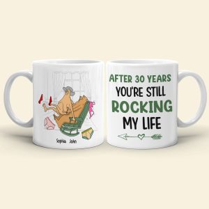 You're Still Rocking My Life Personalized Funny Couple Mug, Gift For Couple