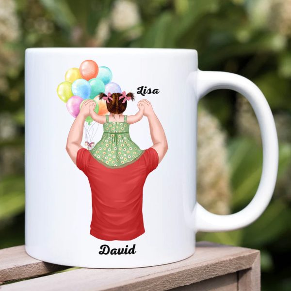 You're The Best Dad Ever Personalized Mug, Gift For Dad You're The Best Dad Ever Personalized Mug, Gift For Dad