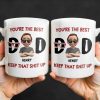 You're The Best, Keep That Shit Up, Cartoon Character and Accessories - Personalized Custom Coffee Mug - DAD198_MG You're The Best, Keep That Shit Up, Cartoon Character and Accessories - Personalized Custom Coffee Mug - DAD198_MG