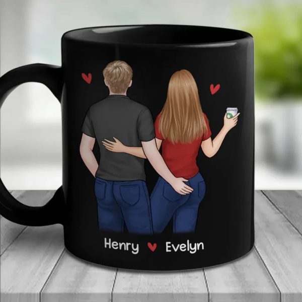 You're The Best Thing I've Ever Found On The Internet - Couple Personalized Custom Black Mug - Gift For Husband Wife, Anniversary You're The Best Thing I've Ever Found On The Internet - Couple Personalized Custom Black Mug - Gift For Husband Wife, Anniversary