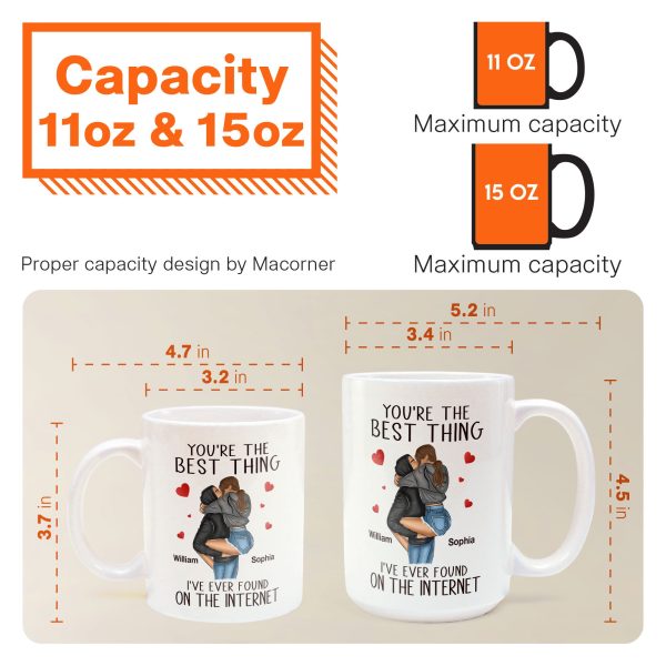 You're The Best Thing I've Ever Found On The Internet - Personalized Mug You're The Best Thing I've Ever Found On The Internet - Personalized Mug