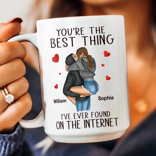 You're The Best Thing I've Ever Found On The Internet - Personalized Mug You're The Best Thing I've Ever Found On The Internet - Personalized Mug