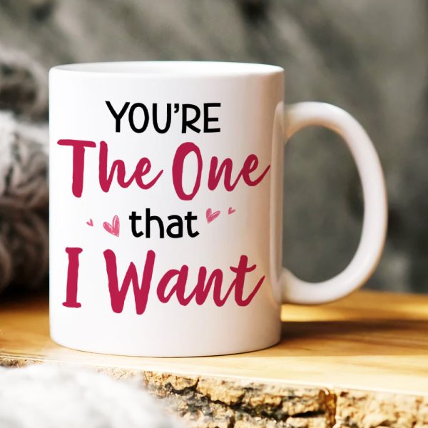 You're The One That I Want, Gift For Couple, Personalized Tumbler, Naughty Couple Tumbler, Couple Gift