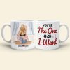 You're The One That I Want, Personalized Tumbler, Gifts For Couple You're The One That I Want, Personalized Tumbler, Gifts For Couple