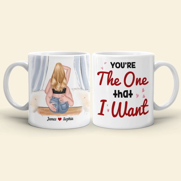 You're The One That I Want, Personalized Tumbler, Gifts For Couple You're The One That I Want, Personalized Tumbler, Gifts For Couple