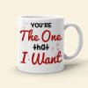 You're The One That I Want, Personalized Tumbler, Gifts For Couple You're The One That I Want, Personalized Tumbler, Gifts For Couple