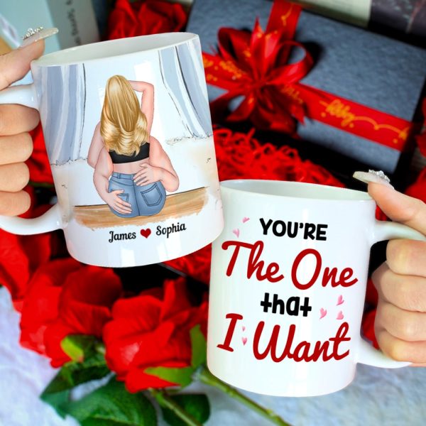 You're The One That I Want, Personalized Tumbler, Gifts For Couple You're The One That I Want, Personalized Tumbler, Gifts For Couple