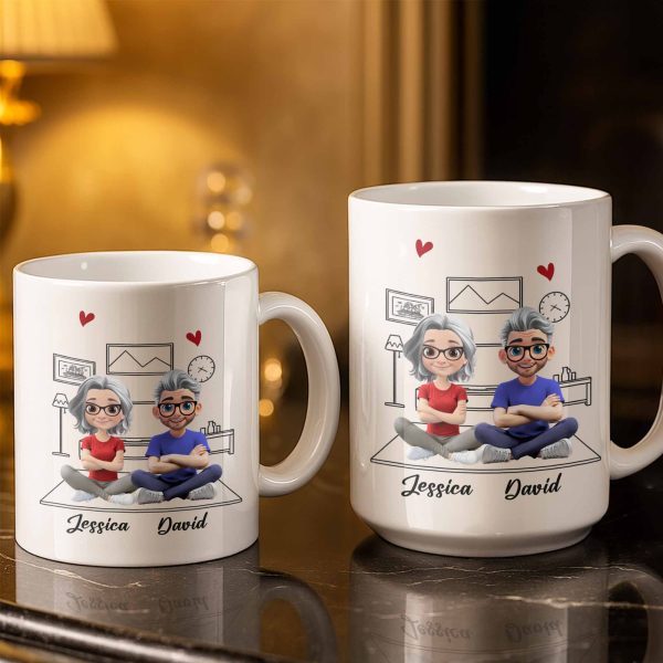 You're The Only One I Want To Annoy, Hearts - Personalized Custom Coffee Mug - CPL1314_MG