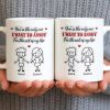 You're The Only One I Want To Annoy, Stick Figures And Hearts - Personalized Custom Coffee Mug - CPL1365_MG You're The Only One I Want To Annoy, Stick Figures And Hearts - Personalized Custom Coffee Mug - CPL1365_MG