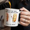 You're The Only Weiner For My Bun Hot Dog Design - Personalized Custom Coffee Mug - CPL174_MG